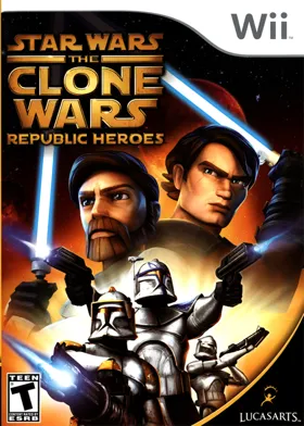 Star Wars The Clone Wars- Republic Heroes box cover front